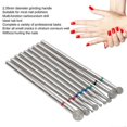 thumbnail image 5 of 9pcs Nail Drill Bits Emery Nail Polishing Grinding Sanding Head Manicure Milling Cutter Bit, 5 of 5