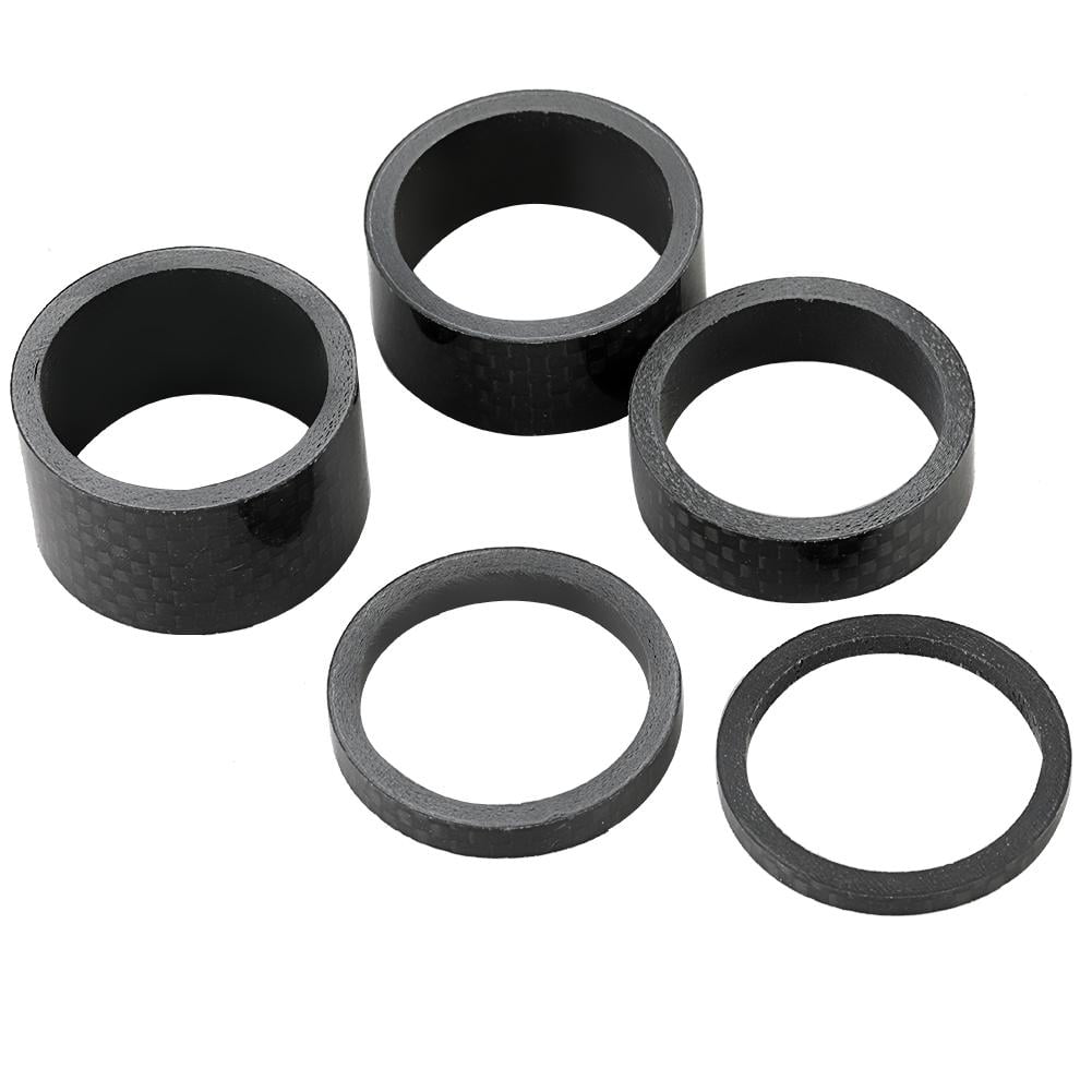 1 Set Carbon Fiber Stem Washer Spacer Bicycle Bike Headset Fork 3//5//10//15//20mm