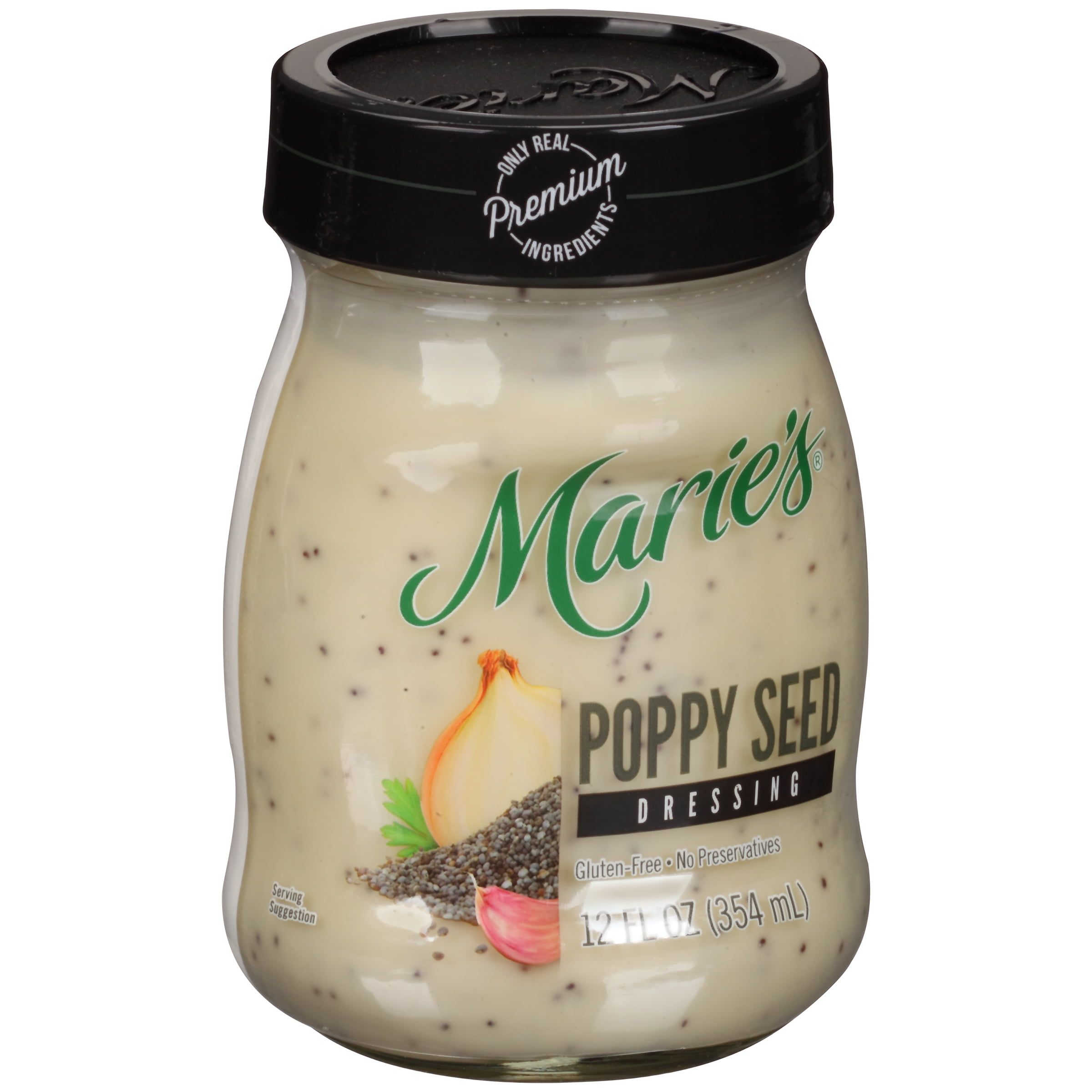 Marie's Poppy Seed Refrigerated Salad Dressing, 12 Fluid Oz Jar