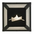 thumbnail image 4 of Meyda 162701 10 in. Canoe Wall Sconce, Black & Zag-1, 4 of 6