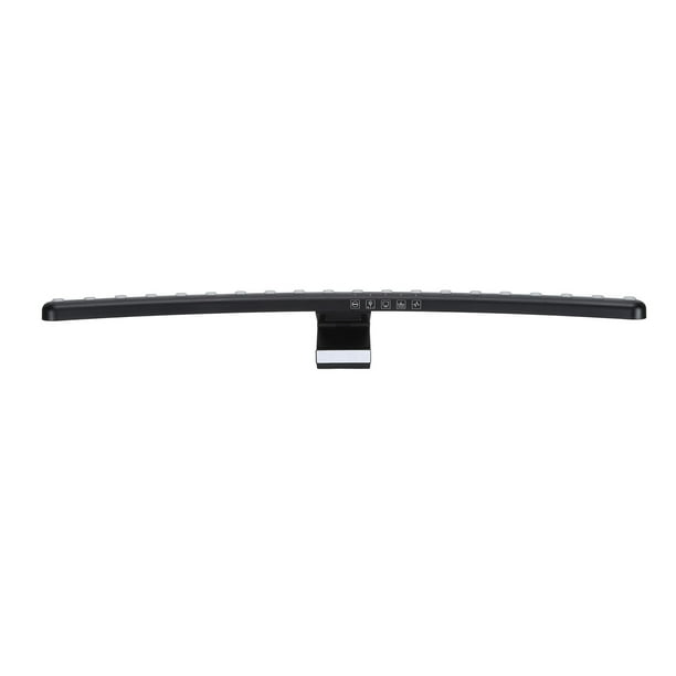 Barra de Luz de Monitor Rgb, Ángulo Curvado de Ángulo Ajustable de Ritmo de Ritmo Barra de Luz Dual Fuente de Luz 2 en 1 Para El Hogar