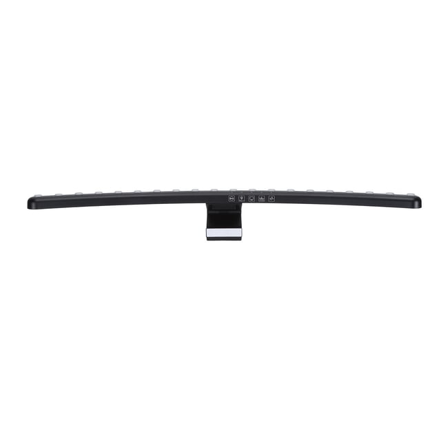 Barra de Luz de Monitor Rgb, Ángulo Curvado de Ángulo Ajustable de Ritmo de Ritmo Barra de Luz Dual Fuente de Luz 2 en 1 Para El Hogar