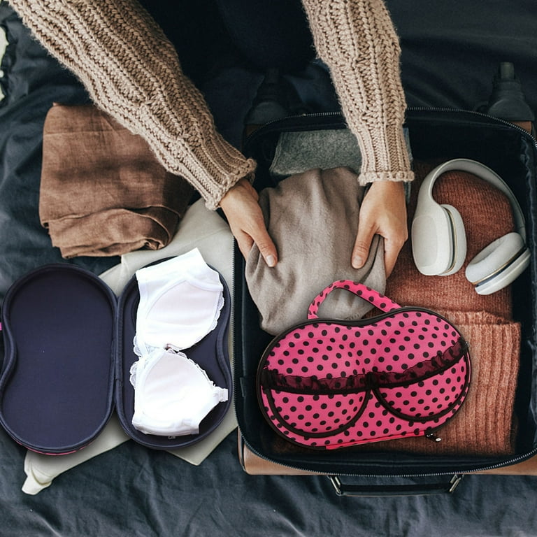  Travel Bra Underwear Organizer, Portable Bra Storage