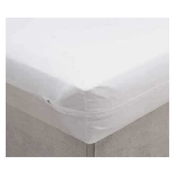 Vinyl Mattress Protector 3 Gauge Twin Extra Long Size Zippered, 39-Inch by 80-Inch