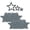 Grey, variant on Star Rubber Anti Slip Stickers 3 Sizes Waterproof Traction Grip Treads Self Adhesive Floor Decals For Bathtub Bathroom Kitchen(Green-10.4X10.4Cm)