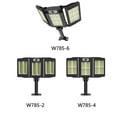 thumbnail image 3 of Matsuzay Control remoto Farola solar Jardín Patio Luces montadas en la pared Lámpara con sensor exterior Herramienta de iluminación Lámparas de Iluminación y accesorios Tipo 2 Matsuzay HA073611-02, 3 of 6
