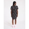 thumbnail image 4 of Joyspun Women's Dreamy Soft Collection Sleepshirt with Short Sleeves, Sizes S/M-2X/3X, 4 of 5