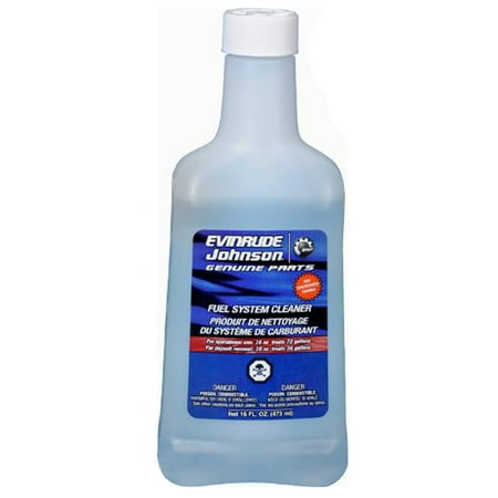 Omc Johnson Evinrude Outboard Motor - Johnson Evinrude OMC New OEM Fuel Systems Cleaner 12oz, Outboard Motor, 0764687