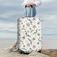 thumbnail image 7 of Haiem Pirate skulls Pattern Luggage Cover Printed Suitcase Covers for Luggage Elastic Washable Suitcase Protector Fits 18-32 Inch Luggage-Large, 7 of 7