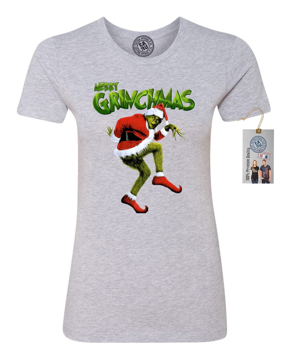 Custom Apparel R Us Merry Grinchmas Grinch Christmas Womens Short