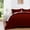 Burgundy, variant on D.N.G. BEDDINGS 1 Piece Half Piece Pinch Pleated luxury Comforter Premium 800 Thread Count 100% Egyptian Cotton Super Soft (Twin/Twin XL Size White Color)