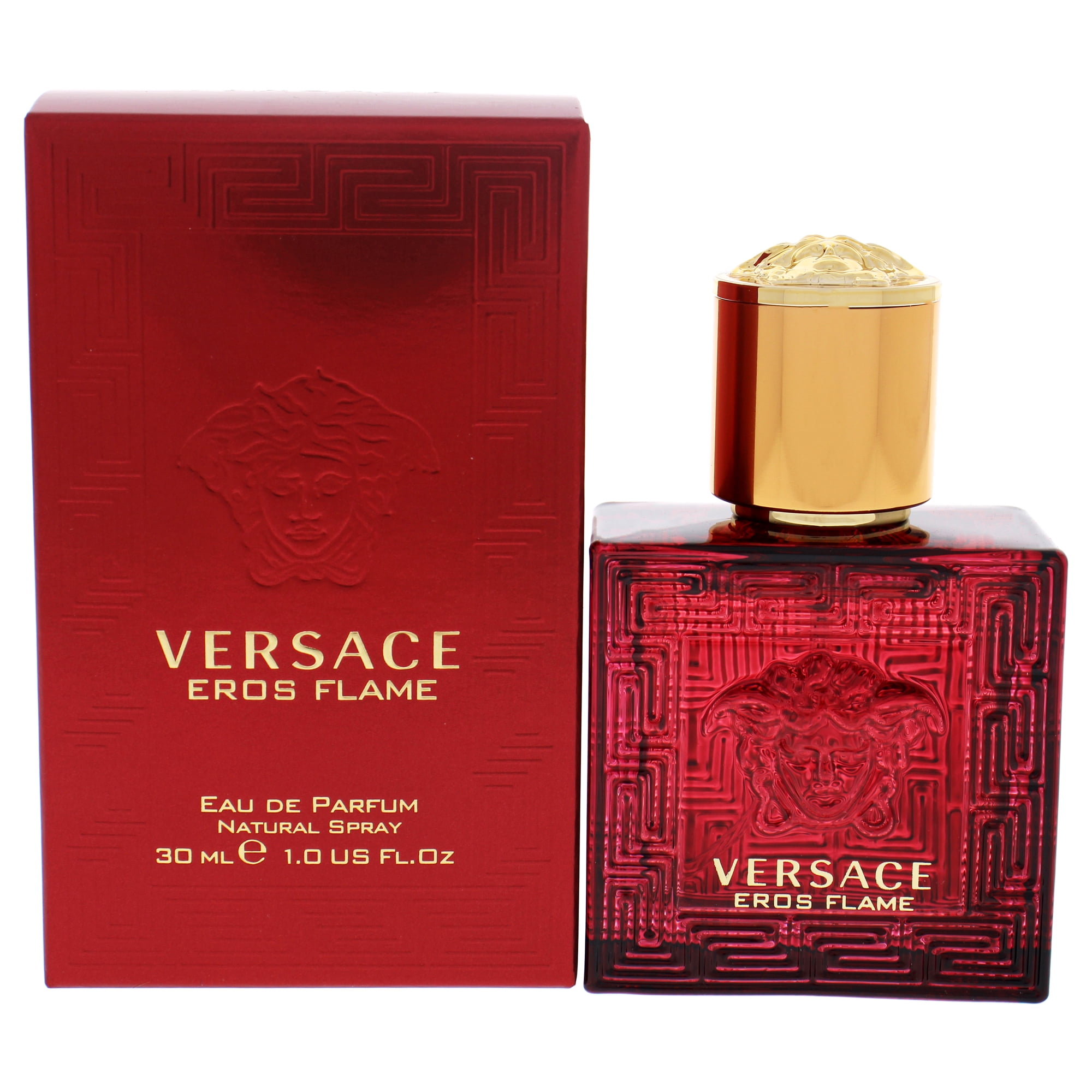 Banyan Fahrenheit blad Versace Eros Flame Eau De Parfum, Cologne for Men, 1.7 Oz - Walmart.com