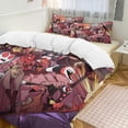 thumbnail image 2 of Bedding Set WM397 Hazbin Hotel Helluva Boss Bedding Set Duvet Cover Comfortable Lightweight Cartoon Bedding 3-Piece Set (Various Sizes Available), 2 of 5