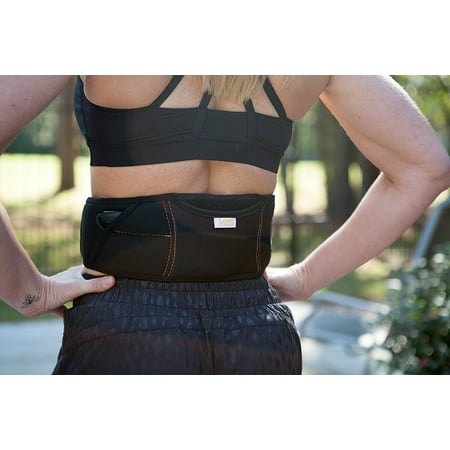 Smart Relief Electro Stimulating Massage Belt for Back Pain & Muscle Toning for TENS/EMS Devices - FDA Cleared, One Size Fits