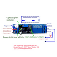 thumbnail image 3 of 2X DC 12V Timing Timer Delay 1-10S Time Adjustable Relay with Indicator Light Turn OFF Relay Module Trigger Delay Switch,2 x Module,blue, 3 of 7