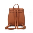 thumbnail image 6 of MKF Collection Sansa Vegan Leather Women's Backpack, Sleek Bookbag Purse by Mia K - Brown, 6 of 10