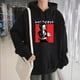 thumbnail image 1 of japón anime my hero academia kirishima eijiro con capucha harajuku de dibujos animados streetwear sudaderas con capucha, 1 of 3
