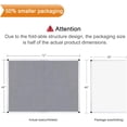 thumbnail image 2 of ;; X ;; Notice Board Felt Board Office Message Board Aluminium Frame, 2 of 6