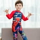 thumbnail image 1 of Traje de baño de manga larga para niños Traje de baño para niñas Traje de baño para niños Spiderman Cars McQueen Frozen Natación Niños Ropa de playa Ropa TopL (4-5Y) Gao Jinjia LED, 1 of 2