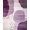 Plum Lavender Cream, Pattern 5, variant on ODIKA 8'x10' Washable Area Rug Durable, Non-Slip Purple Abstract Geometric Interlocking Blocks Ombre Gradient for Living Room, Under Sectional, Family