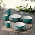 thumbnail image 6 of Noritake Colorwave Turquoise 16-Piece Coupe Dinnerware Set, Service for 4, 6 of 7