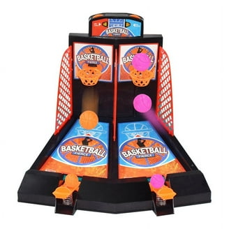 VGEBY Basketball Desktop Spielzeug, Kinder Basketball Tabletop Spiel Schießen Katapult Spielzeug Set Für Kinder Erwachsene Spiel Arcade Basketball