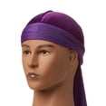thumbnail image 4 of Durag Red de Kiss Bow Wow Power Wave Velvet Luxe Púrpura, 4 of 7