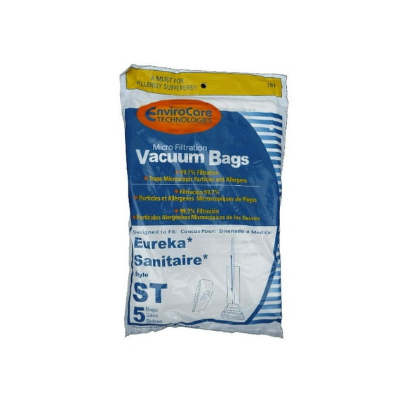 Eureka Style ST Vacuum Bags Micro Allergen Type Vac 63213B-10, SC600, 161 Enviro [20 Bags]