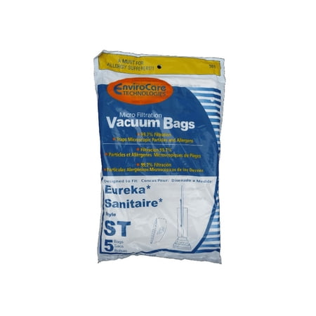 Eureka Style ST Vacuum Bags Micro Allergen Type Vac 63213B-10 SC600 161 Enviro [20 Bags]