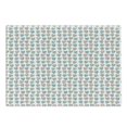 thumbnail image 1 of Folk Art Cutting Board, Doodle Illustration of Heart Shapes Colored Like Easter Egg Ornament Art, Decorative Tempered Glass Cutting and Serving Board, in 3 Sizes, by Ambesonne, 1 of 2