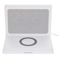 thumbnail image 2 of 1 pieza de cargador inalámbrico multiusos, base para teléfono, reloj, cargador de teléfono inteligente (blanco), 2 of 5