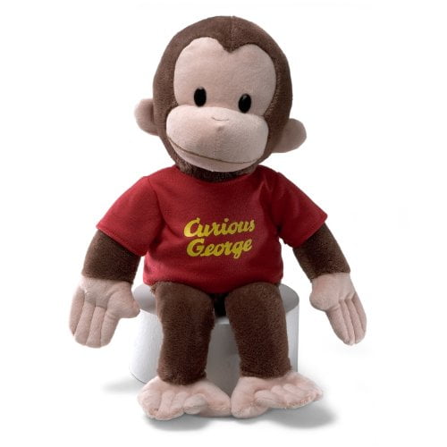 Gund Curious George Stuffed Animal, 16 inches - Walmart.com - Walmart.com