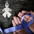 thumbnail image 3 of WIFKLSIIPG Alloy Angel Brooche with Like & Ribbon Bow Emblem for Care & Mutual Support Groups 50 Pieces Set, 3 of 6
