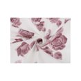 thumbnail image 4 of Women's Rose Vintage 26.7'' Square Scarf Silky Satin Floral Pattern Neckerchief for Gift Wedding Casual One Size Rose Pink, 4 of 6