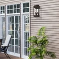 thumbnail image 4 of Livex Lighting Princeton 2 Light Outdoor Wall Lantern in Bronze, 4 of 14