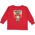 thumbnail image 3 of Inktastic Happy Pi Day Robot Math Class Boys or Girls Long Sleeve Toddler T-Shirt, 3 of 5