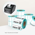 thumbnail image 4 of Tignapoo Thermal Adhesive Shipping Labels for International Logistics - 700 Labels per Roll, 40mm x 20mm, Waterproof and Durable Paper, Single Row Design, 4 of 6