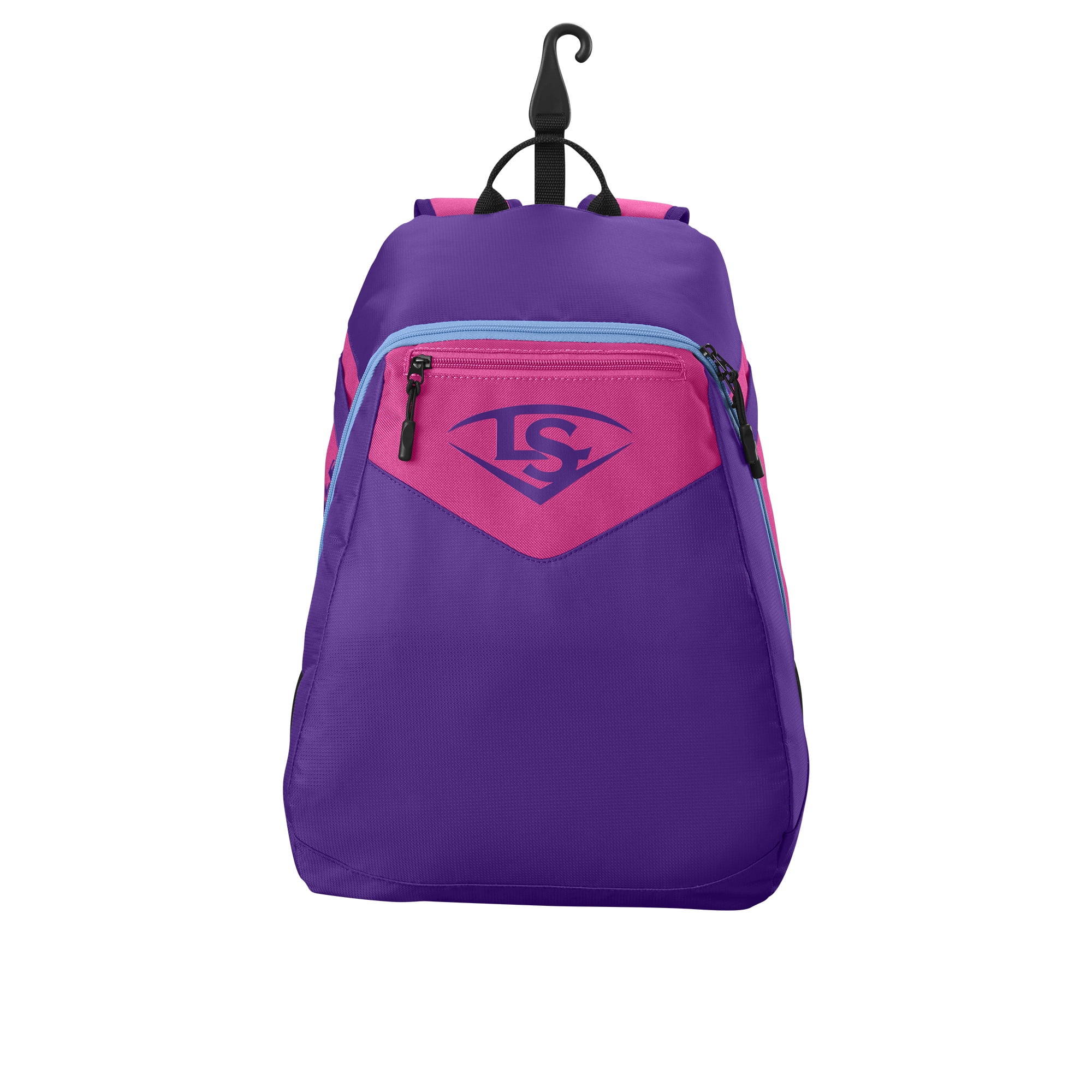Louisville Slugger Genuine V2 Baseball/Softball Bat Bag - Holds up to 2 Bats, Purple