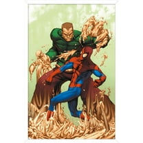 Marvel Comics - Sandman - Marvel Age Spider-Man #17 Wall Poster, 22.375" x 34", Framed