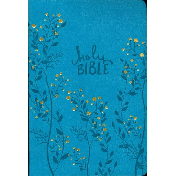 NKJV Giant Print Holy Bible (1683AQSAM, Aqua Leathersoft)