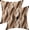 Abstract-brown, variant on Boho Pillow Covers 16x16 Set of 2 Sage Green Brown Stripes Throw Pillow Covers Outdoor Decorations Modern Abstract Decorative Pillowcase Farmhouse Linen Cushion Case Decor for Home Couch Sofa