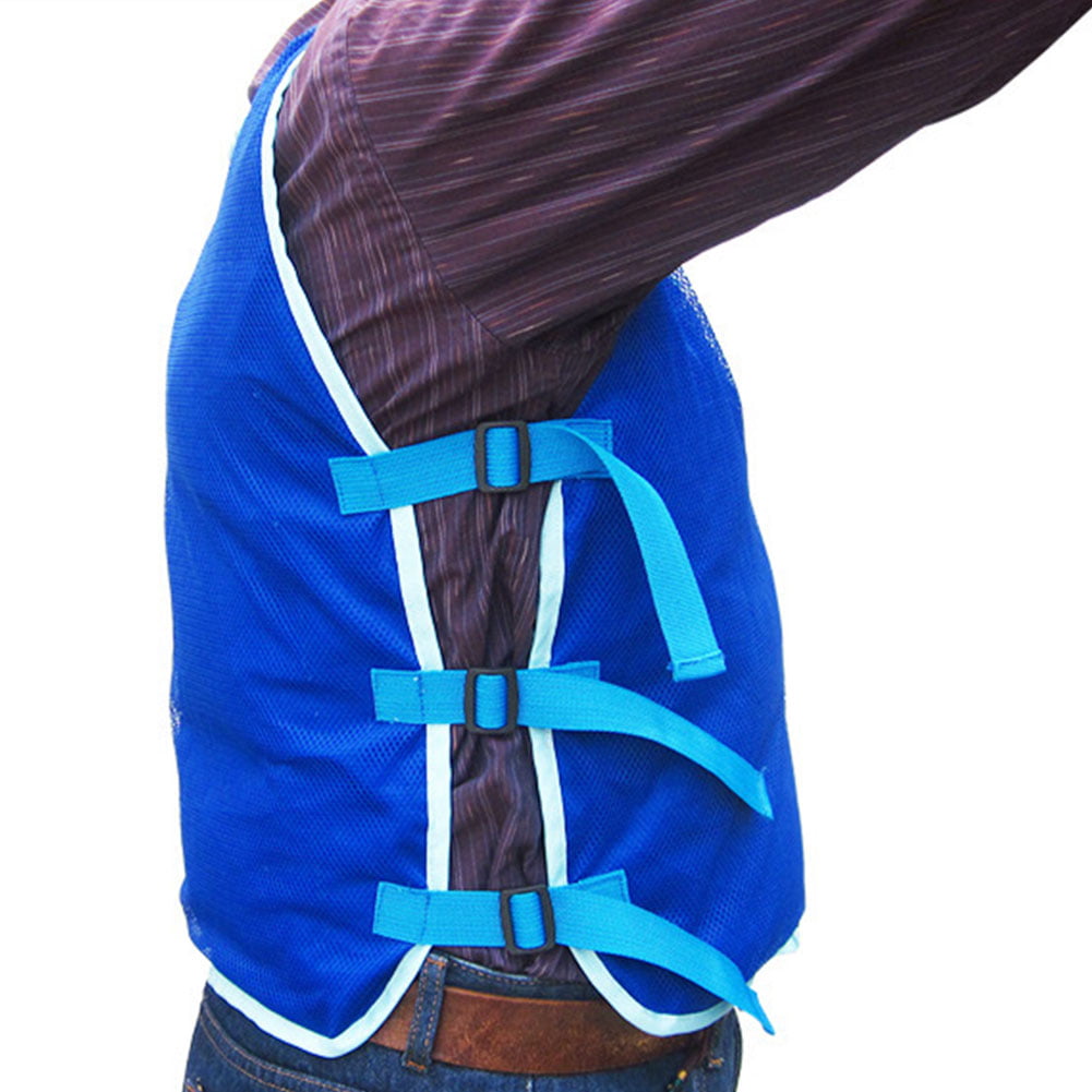 Adjustable Waist Riding Ice Pack Soft Cooling Vest Outdoor Fishing Heatstroke 