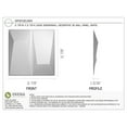 thumbnail image 2 of Ekena Millwork 11 7/8"W x 11 7/8"H Locke EnduraWall Decorative 3D Wall Panel (12-Pack for 11.75 Sq. Ft.), 2 of 12