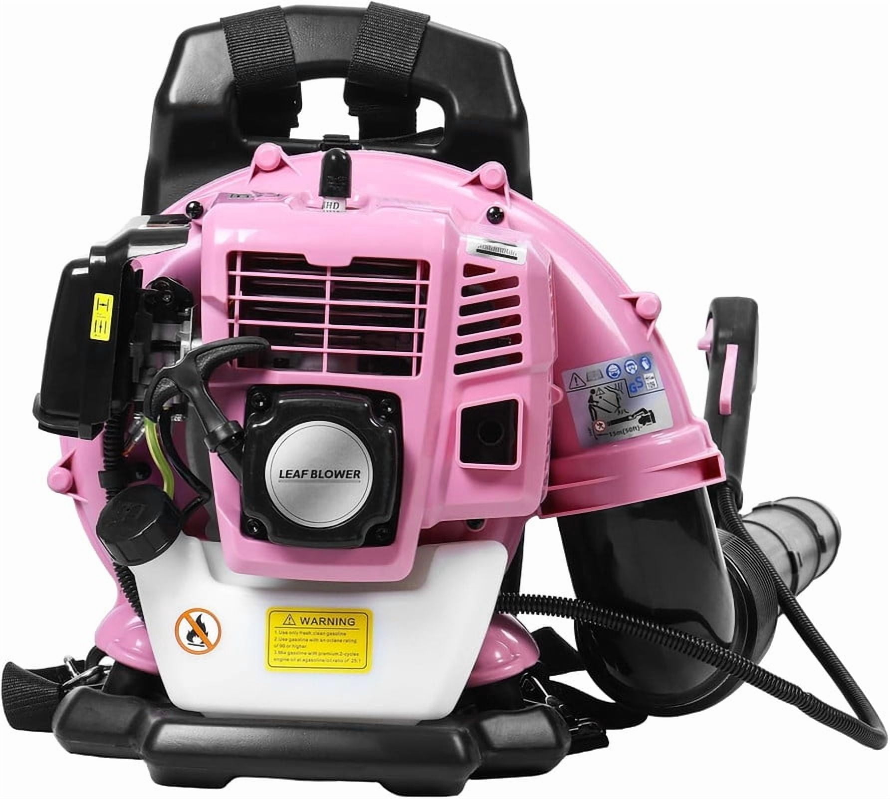 52CC Gas Leaf Blower Backpack 550 CFM 2 Cycle Ergonomic Harness System 200 MPH Low Vibration and Cruise Control Powerful Gas Blowers for Lawn Yard Care Gifts for Dad