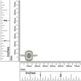thumbnail image 5 of 2 1/4 ct. t.w Center 8X6MM Emerald Cut Lab Created Moissanite Halo Engagement Promise Ring for Women In 14K Yellow Gold Over Sterling Silver (G-H Color, VVS1 Clarity, 2.25 Cttw) Size - 6.5, 5 of 7