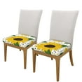 thumbnail image 2 of Gaeub Sunflowers Square Chair Seat Cushion Cover,Wear-Resistant Chair Seat Cover, Household Chair Essentials,Anti-Scratch, 2 of 9