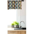 thumbnail image 3 of Ambesonne Retro Window Valance, Polka Dots Circles Stripes, 54" X 12", Multicolor, 3 of 3