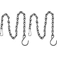 thumbnail image 1 of Cadenas para cestas colgantes, paquete de 2 cadenas colgantes, colgadores de plantas de metal, cadenas para macetas para cestas de flores, maceteros, comederos para pájaros, jaulas para pájaros,, 1 of 7