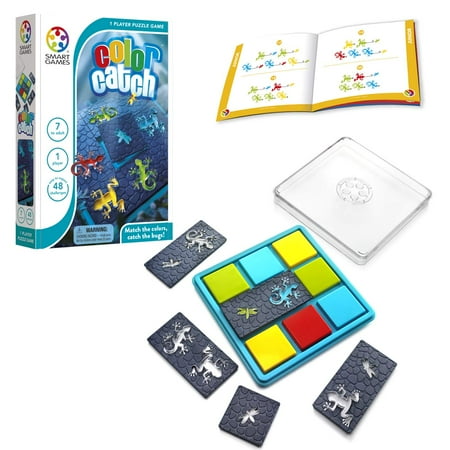 UPC: 0847563001378 | SmartGames Color Catch Travel Game 60 Challenges Ages 8+