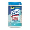 Lysol Disinfecting Wipes, Ocean Fresh, 80ct, Tested & Proven to Kill COVID-19 Virus, Packaging May Vary
